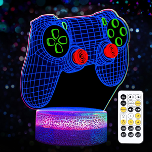 Does Not Apply Night Light Kids: Gaming Lights With Touch & Remote Control, Color Changing 3d N Does Not Apply Night Light Kids: Gaming Lights With Touch & Remote Control, Color Changing 3d N