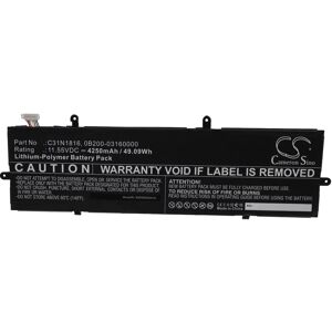 Vhbw Battery For Asus Zenbook Flip 13 Ux362fa-El237t Ux362fa-El232t 4250mah Vhbw Battery For Asus Zenbook Flip 13 Ux362fa-El237t Ux362fa-El232t 4250mah