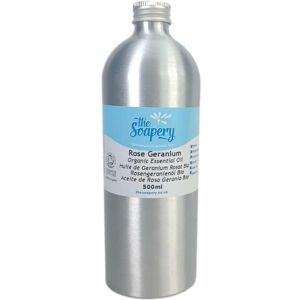 The Soapery Rose Geranium Essential Oil Organic 500ml - Pure Natural Aromatherapy Bulk Oil The Soapery Rose Geranium Essential Oil Organic 500ml - Pure Natural Aromatherapy Bulk Oil