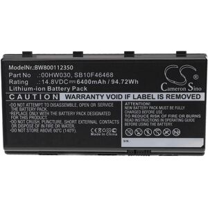 Vhbw Battery For Lenovo Thinkpad P71 (20hka00ecd) P71 (20hka002cd) 6400mah Vhbw Battery For Lenovo Thinkpad P71 (20hka00ecd) P71 (20hka002cd) 6400mah