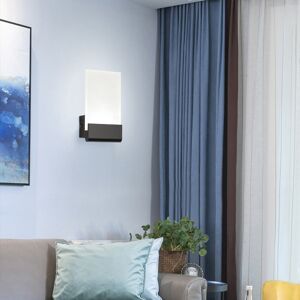 Luminturs Dimmable 6w Led Wall Mounted Light Fixture Square Acrylic Lamp Smd 2835 Bedroom Luminturs Dimmable 6w Led Wall Mounted Light Fixture Square Acrylic Lamp Smd 2835 Bedroom