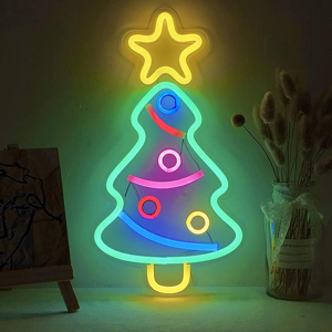 Does Not Apply Usb Powered Led Christmas Tree Neon Sign, 3d Xmas Tree Shape For Home, Garden, P Does Not Apply Usb Powered Led Christmas Tree Neon Sign, 3d Xmas Tree Shape For Home, Garden, P