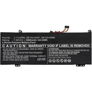 Coreparts 5b10q16066-Cp Laptop Battery. 45wh Li-Ion Coreparts 5b10q16066-Cp Laptop Battery. 45wh Li-Ion