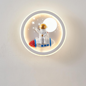 Does Not Apply 24w Led Wall Light,3 Colour Temperatures Indoor Wall Lamps Round,Modern Astronau Does Not Apply 24w Led Wall Light,3 Colour Temperatures Indoor Wall Lamps Round,Modern Astronau