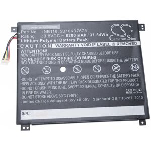 Vhbw Battery For Lenovo Nb116 5b10k37675 1004036-196059-1 8300mah Vhbw Battery For Lenovo Nb116 5b10k37675 1004036-196059-1 8300mah