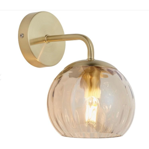 Does Not Apply Decorative Antique Brass Single E14 Led Compatible Wall Light Brushed Brass Pl Does Not Apply Decorative Antique Brass Single E14 Led Compatible Wall Light Brushed Brass Pl