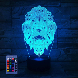 Does Not Apply Creative 3d Lion Night Light Usb Power Remote Control Touch Switch Decor Table L Does Not Apply Creative 3d Lion Night Light Usb Power Remote Control Touch Switch Decor Table L