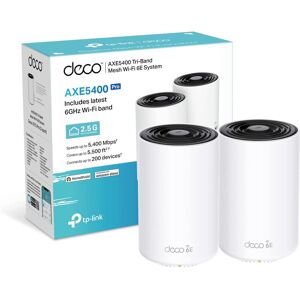 TP-LINK Deco Xe75 Pro Axe5400 Whole Home Tri-Band Mesh Wi-Fi 6e System 2 Pack Uk TP-LINK Deco Xe75 Pro Axe5400 Whole Home Tri-Band Mesh Wi-Fi 6e System 2 Pack Uk