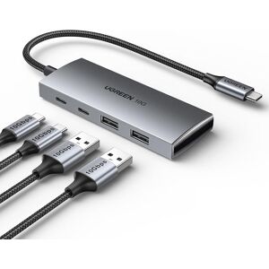 Ugreen Usb C Hub 10gbps, 4 Ports Aluminum Usb C 3.2 Splitter With 2 Usb-C And 2 Ugreen Usb C Hub 10gbps, 4 Ports Aluminum Usb C 3.2 Splitter With 2 Usb-C And 2