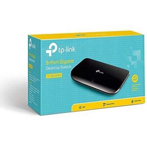 TP-LINK Tl Sg1008d 8 Port Gigabit Network Switch Unmanaged Plug And Play Desktop TP-LINK Tl Sg1008d 8 Port Gigabit Network Switch Unmanaged Plug And Play Desktop