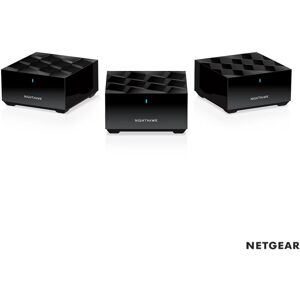 Netgear Nighthawk Mk73s Dual-Band Wifi 6 Mesh System, 3gbps Router 2 Satellites Netgear Nighthawk Mk73s Dual-Band Wifi 6 Mesh System, 3gbps Router 2 Satellites