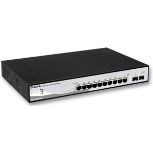 D-Link - 10-Port Gigabit Poe Smart Managed Switch - 8x Poe Ports, Fanless D-Link - 10-Port Gigabit Poe Smart Managed Switch - 8x Poe Ports, Fanless