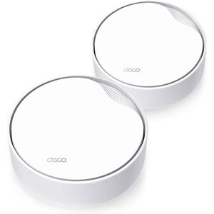 TP-LINK Deco X50-Poe (2-Pack) Ax3000 Wifi System, White, 2x Antennas, Dual-Band TP-LINK Deco X50-Poe (2-Pack) Ax3000 Wifi System, White, 2x Antennas, Dual-Band