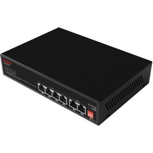 Labgear 4+2 Port Gigabit Poe Network Switch, 300m Range Unmanaged High-Speed Labgear 4+2 Port Gigabit Poe Network Switch, 300m Range Unmanaged High-Speed