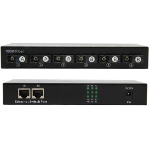 Tx1310nm Rx1550nm Ethernet Fiber Switch 6 Optical Port 2 Electrical Port Up To Tx1310nm Rx1550nm Ethernet Fiber Switch 6 Optical Port 2 Electrical Port Up To