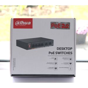 Dahua 1000mbps 4-Port + 2 Up-Link Ethernet Poe Switch - Dh-Pfs3006-4gt-60-V2 Dahua 1000mbps 4-Port + 2 Up-Link Ethernet Poe Switch - Dh-Pfs3006-4gt-60-V2