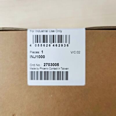 Phoenix Contact INJ 1000 - PoE Injector - 2x RJ45 - 10/100/1000 MBit/s Phoenix Contact INJ 1000 - PoE Injector - 2x RJ45 - 10/100/1000 MBit/s