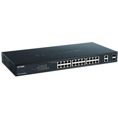 26 Port D-Link Dgs-1100-26mpv2 Gigabit Smart Managed Switch, 12x Gbe Poe, 24x Gb 26 Port D-Link Dgs-1100-26mpv2 Gigabit Smart Managed Switch, 12x Gbe Poe, 24x Gb