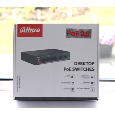 Dahua 1000mbps 4-Port + 2 Up-Link Ethernet Poe Switch - Dh-Pfs3006-4gt-60-V2 Dahua 1000mbps 4-Port + 2 Up-Link Ethernet Poe Switch - Dh-Pfs3006-4gt-60-V2