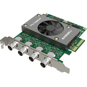 Magewell Pro Capture Quad Sdi Four-Channel Hd Capture Card 11090 Magewell Pro Capture Quad Sdi Four-Channel Hd Capture Card 11090