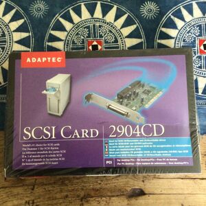 Adaptec 2904cd Pci Scsi Card Sealed In Box Desktop Pc Cd Recordable Drives 1998 Adaptec 2904cd Pci Scsi Card Sealed In Box Desktop Pc Cd Recordable Drives 1998