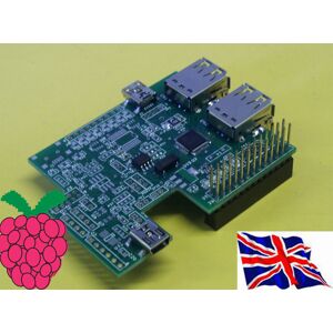 Pridopia Rs-Pi Internal 4 Usb Hub & Rtc Board For Raspberry Pi Pridopia Rs-Pi Internal 4 Usb Hub & Rtc Board For Raspberry Pi