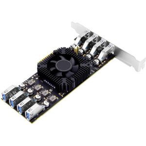 Usb3.2 Pci Express Adapter Pci-E To 8 Port Usb 3.2 Expansion Card 4 Channel5297 Usb3.2 Pci Express Adapter Pci-E To 8 Port Usb 3.2 Expansion Card 4 Channel5297