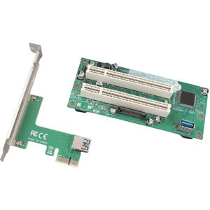 St46 Mini Pcie X1 To Dual Pci Riser Card Expansion Cards Converter With Usb 3 Ct St46 Mini Pcie X1 To Dual Pci Riser Card Expansion Cards Converter With Usb 3 Ct