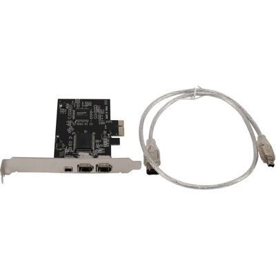 5x(1394 Firewire Card,Pcie 3 Ports 1394a Firewire Expansion Card, Pci8862 5x(1394 Firewire Card,Pcie 3 Ports 1394a Firewire Expansion Card, Pci8862