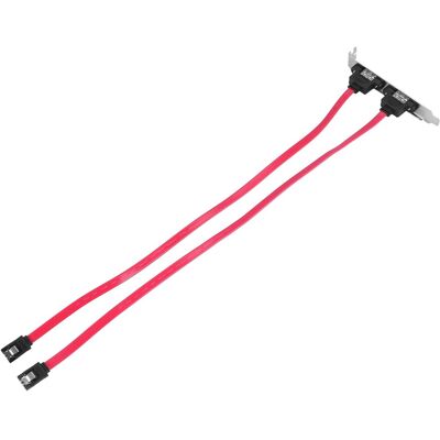 10x(Dual Port Serial Cable To Esata Bracket Adapter Cable S3s6)9940 10x(Dual Port Serial Cable To Esata Bracket Adapter Cable S3s6)9940