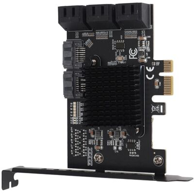 ⁺ Pcie Card Built In Pci‑e 1x Interface 8xsata3.0 Output Interfaces ⁺ Pcie Card Built In Pci‑e 1x Interface 8xsata3.0 Output Interfaces