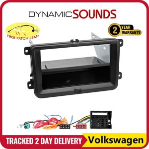 Connects2 For Volkswagen, Single/double Din Facia Fitting Kit Panel Iso Wiring Aerial Connects2 For Volkswagen, Single/double Din Facia Fitting Kit Panel Iso Wiring Aerial