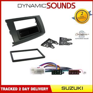Connects2 Single/double Din Fascia Panel Adaptor Plate Fitting Kit For Suzuki Swift 05-10 Connects2 Single/double Din Fascia Panel Adaptor Plate Fitting Kit For Suzuki Swift 05-10