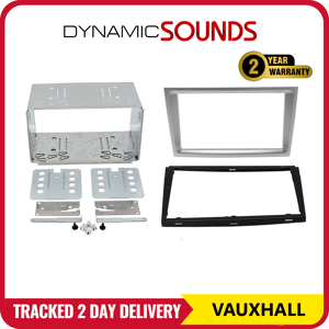 Connects2 Vauxhall Corsa (2000-06) Car Stereo Double Din Fascia Panel Adaptor Matt Chrome Connects2 Vauxhall Corsa (2000-06) Car Stereo Double Din Fascia Panel Adaptor Matt Chrome