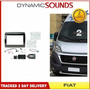 Connects2 Ctkft10 Double Din Car Stereo Fascia Fitting Kit For Fiat Ducato 2014-2021 X290 Connects2 Ctkft10 Double Din Car Stereo Fascia Fitting Kit For Fiat Ducato 2014-2021 X290