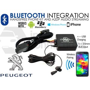 Connects2 Peugeot 607 2005 Bluetooth Music Streaming Handsfree Calls Aux Iphone Adapter A Connects2 Peugeot 607 2005 Bluetooth Music Streaming Handsfree Calls Aux Iphone Adapter A