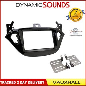 Connects2 Ct23vx48 Double Din Fascia Adaptor Piano Black For Vauxhall Adam 2013 Onwards Connects2 Ct23vx48 Double Din Fascia Adaptor Piano Black For Vauxhall Adam 2013 Onwards