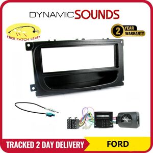 Autoleads Connects2 Ds Car Stereo Fitting Kit, Fascia Panel, Stalk Control Black For Ford Focus 2007> Autoleads Connects2 Ds Car Stereo Fitting Kit, Fascia Panel, Stalk Control Black For Ford Focus 2007>