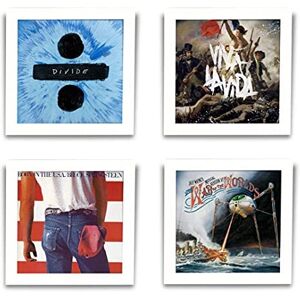 Show And Listen - White Lp Flip Frame 4 Pack - New Frame - V600z Show And Listen - White Lp Flip Frame 4 Pack - New Frame - V600z