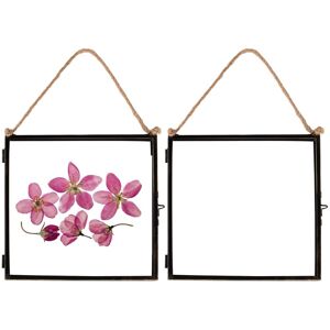 Nicola Spring 5x Hanging Metal Photo Frames Vintage Floating Picture Display 8" X 8" Black Nicola Spring 5x Hanging Metal Photo Frames Vintage Floating Picture Display 8" X 8" Black