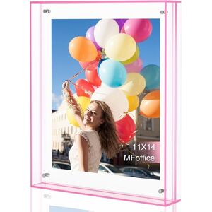 Rivermedia 2 X Set A4 Pink Acrylic Picture Frame Photo Sleek Table Top 8.3\" X 11.7 Inches Rivermedia 2 X Set A4 Pink Acrylic Picture Frame Photo Sleek Table Top 8.3\" X 11.7 Inches