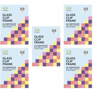 Plg Pack 30 A4 Glass Clip Frames - Frameless Wall Art Plg Pack 30 A4 Glass Clip Frames - Frameless Wall Art