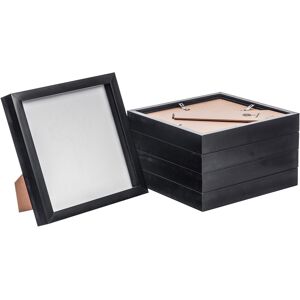 Nicola Spring Black 8x8 Inch Deep 3D Photo Frame - Pack of 5 Nicola Spring Black 8x8 Inch Deep 3D Photo Frame - Pack of 5