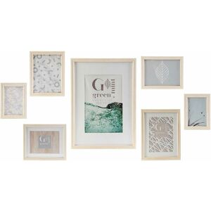 Wall Photo Frame Dkd Home Decor 32,5 X 1,5 X 45 Cm Crystal Natural Green Mdf Wall Photo Frame Dkd Home Decor 32,5 X 1,5 X 45 Cm Crystal Natural Green Mdf