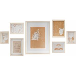 Wall Photo Frame Dkd Home Decor 32,5 X 1,5 X 45 Cm Crystal Natural Brown Mode Wall Photo Frame Dkd Home Decor 32,5 X 1,5 X 45 Cm Crystal Natural Brown Mode