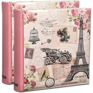 Arpan 2 X Photo Album 200 6 X 4'' / 15 X 10 Cm Photos Slip In Picture Album Cd/dvd Po Arpan 2 X Photo Album 200 6 X 4'' / 15 X 10 Cm Photos Slip In Picture Album Cd/dvd Po