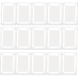 Sodial 15 Pieces Acrylic Fridge Magnetic Frame Clear Frameless Display Frame K3k71028 Sodial 15 Pieces Acrylic Fridge Magnetic Frame Clear Frameless Display Frame K3k71028