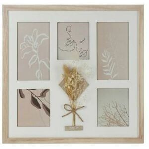 Photo Frame Dkd Home Decor 39 X 1,2 X 33 Cm Crystal Natural Shabby Chic Photo Frame Dkd Home Decor 39 X 1,2 X 33 Cm Crystal Natural Shabby Chic