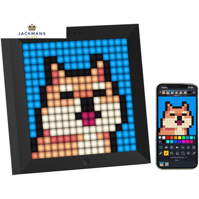 Divoom Pixoo - 8.6-inch - App control - Desk/Wall mount - digital photo frame Divoom Pixoo - 8.6-inch - App control - Desk/Wall mount - digital photo frame