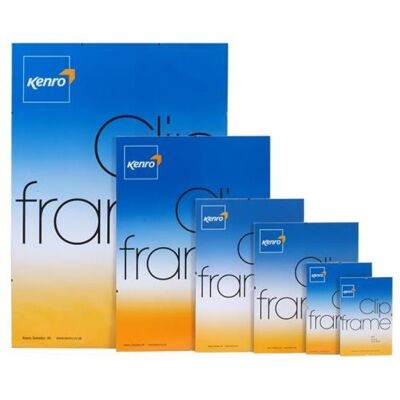 Kenro 5 Star Clip Frame Plastic For Wall-Mounting Size A1 Kenro 5 Star Clip Frame Plastic For Wall-Mounting Size A1